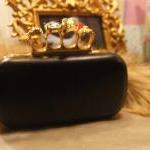 Punk Duster Skull Ring Kun..