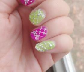 4 PACKAGES 3D Nail Art cUTE Stickers Rhinestone French Style Shinny Crystal DIY Decorations 